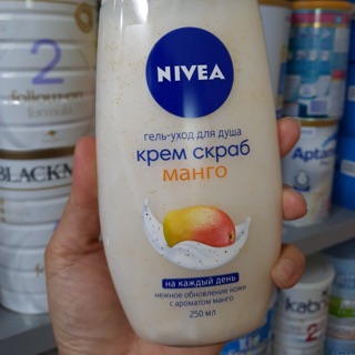 Sữa Tắm Tẩy Da Chết Nivea Hương Xoài