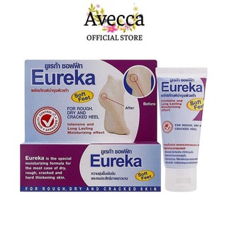 Kem Dưỡng Da Giảm Nứt Gót Chân Eureka Soft Feet 30g