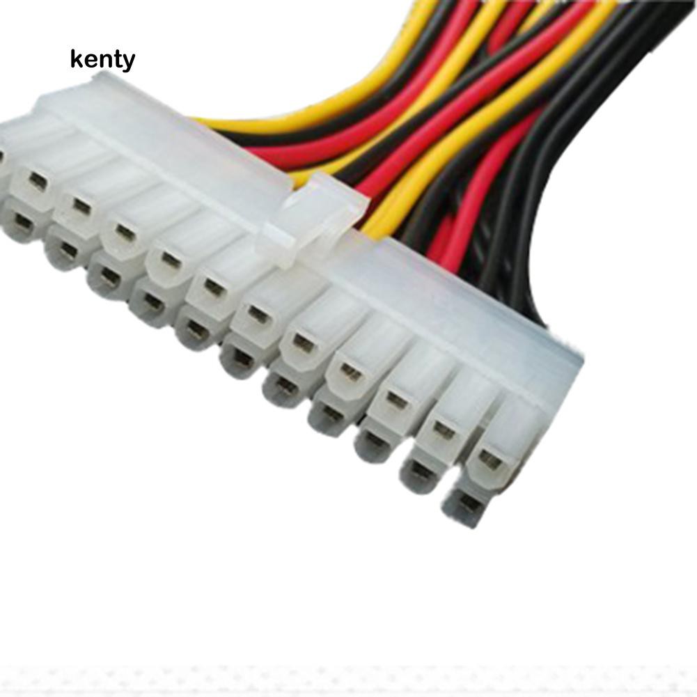 Kt★Cáp ChuyểN ĐổI ATX 6 Inch 24-Pin Sang 20-Pin