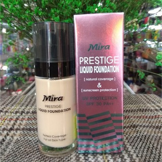 Kem nền mịn da chống nắng Mira Liquid Foundation Hàn Quốc 30ml