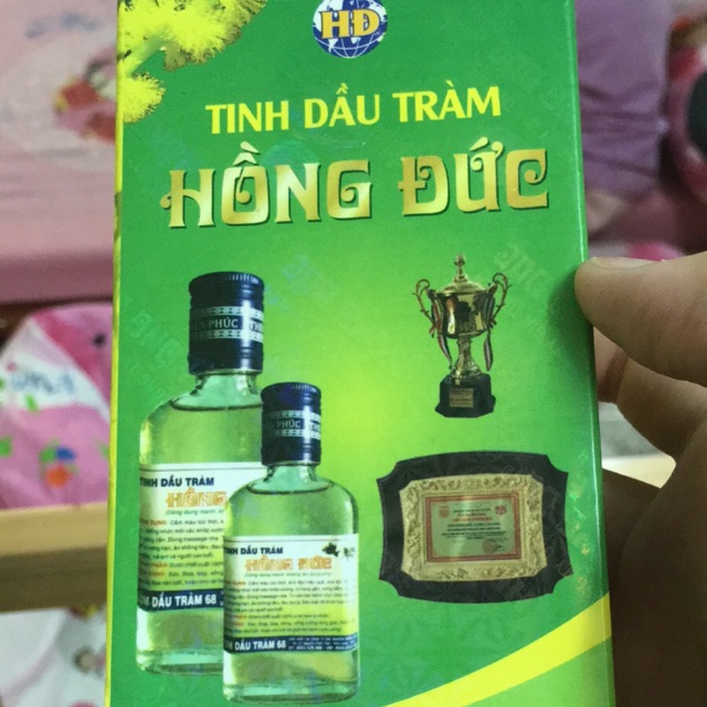 Tinh dầu tràm Hồng Đức 50ml - chống muỗi đốt, chống sốt xuất huyết