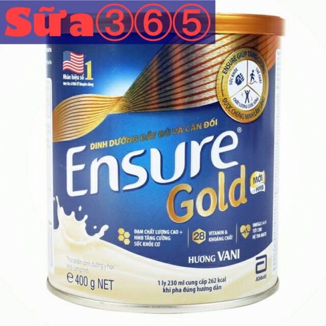 Sữa bột Ensure Gold 400g [ Date mới]