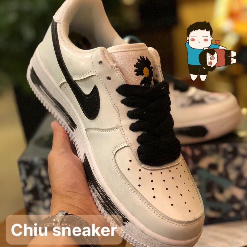[Full box] Giày thể thao air force 1 tróc sơn [ G-Dragon Para noise ] [ AF1 ] [Tróc Sơn trắng] [Sneaker] | BigBuy360 - bigbuy360.vn