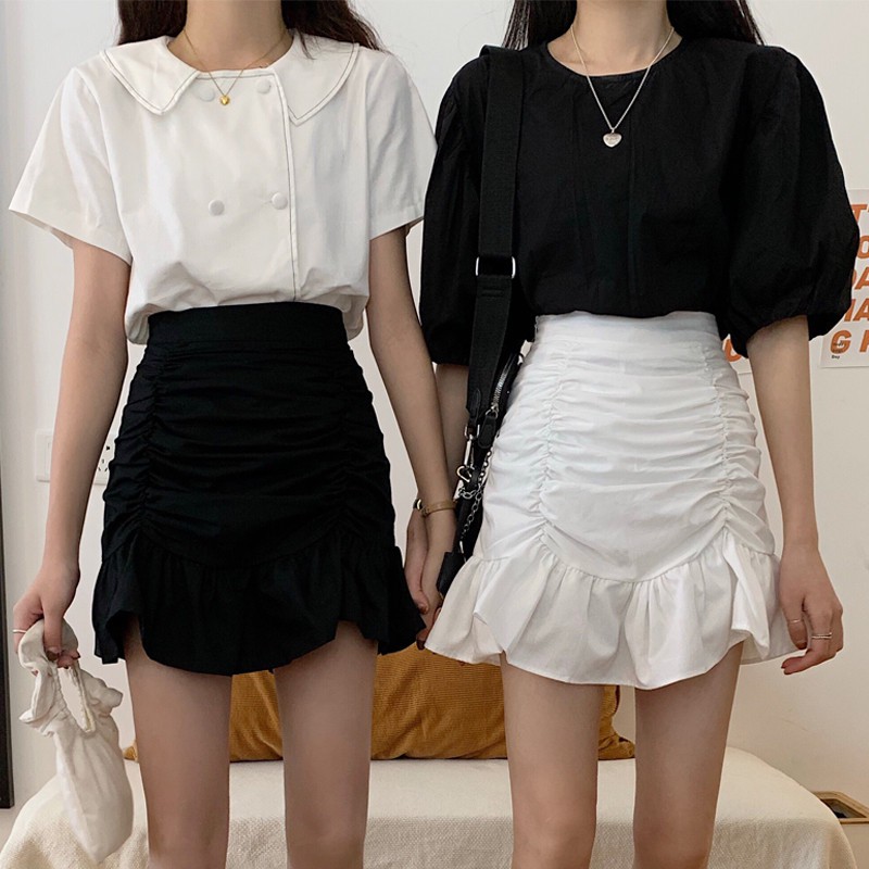 Chân Váy Chữ A Với Thiết Kế Lưng Cao Xinh Xắn Dành Cho Nữ | BigBuy360 - bigbuy360.vn