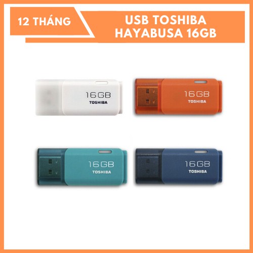 USB Toshiba Hayabusa 16Gb - Chính hiệu FPT - Màu ngẫu nhiên