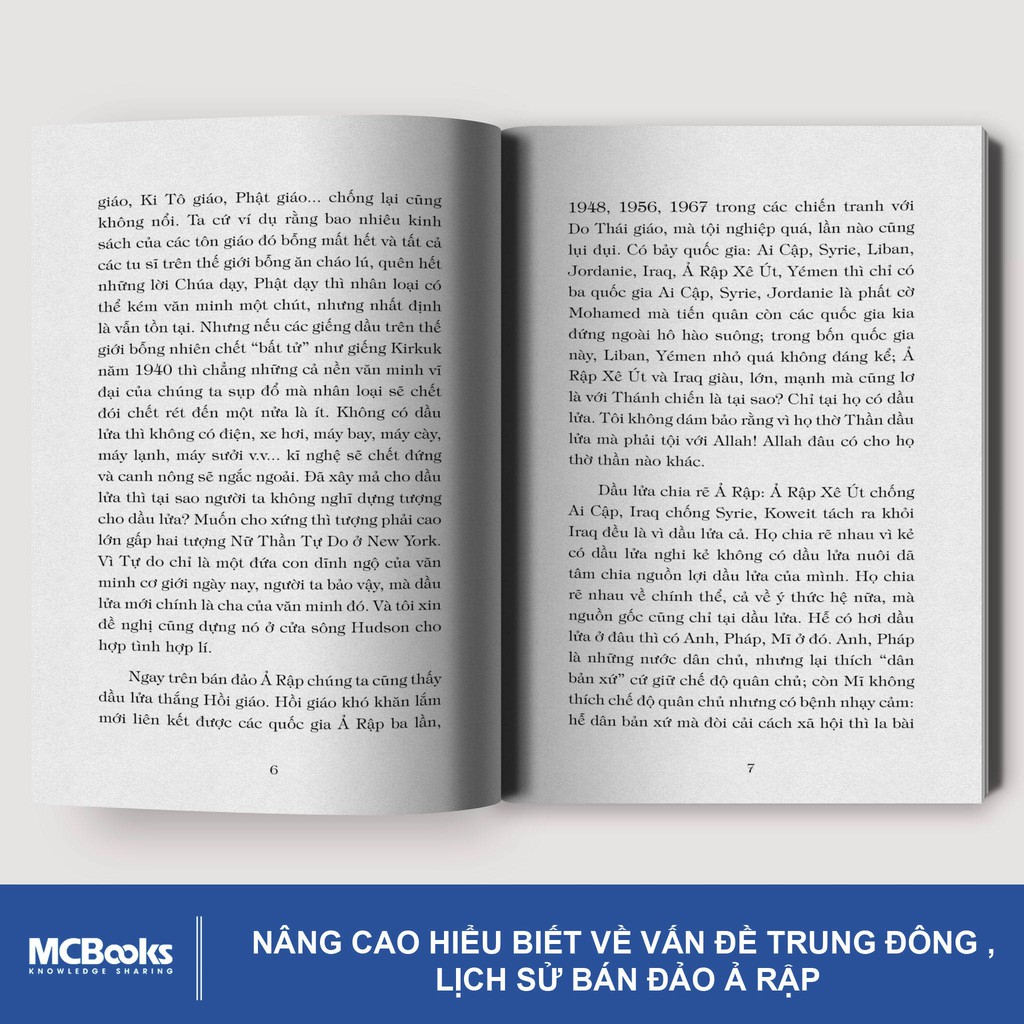 Sách Bán Đảo Ả Rập Tinh Thần Hồi Giáo Và Thảm Kịch Dầu Mỏ Tặng Kèm Audio