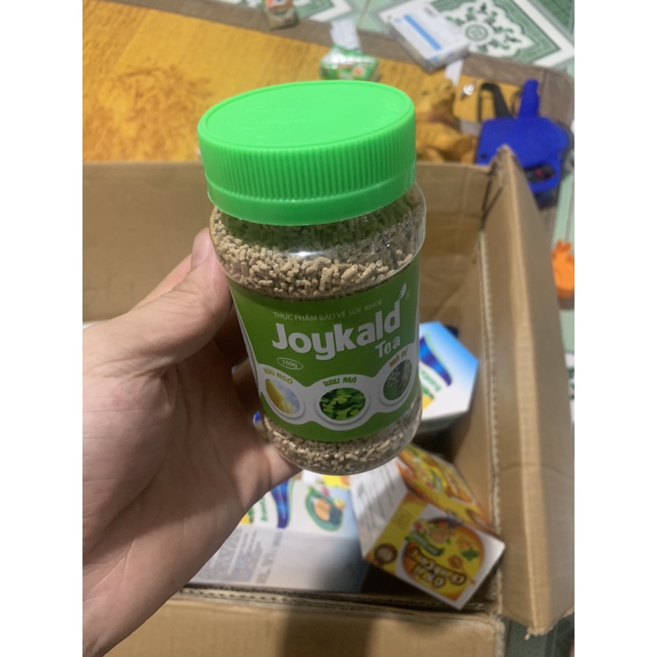 Cốm Trà Râu Ngô Rau Má Mã Đề Joykald Lợi Tiểu Mát Gan ĐẠT CHUẨN GPP