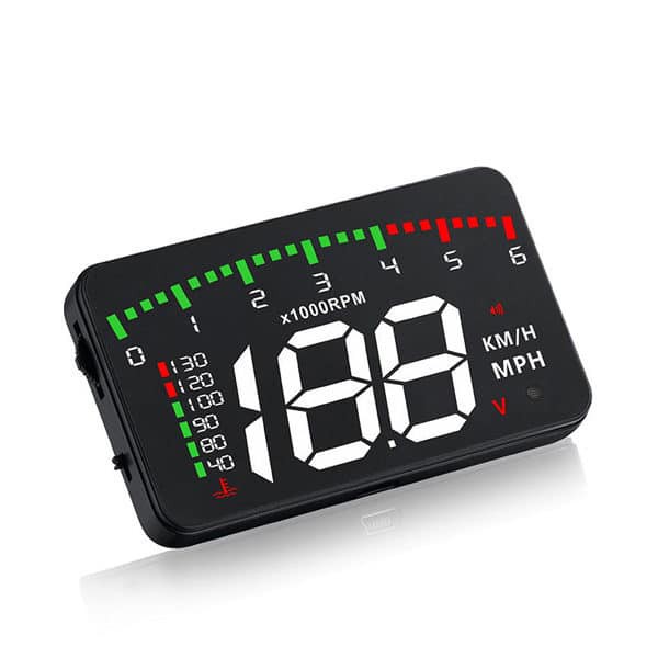 HUD A900 hắt kính lái tốc độ và hiển thị nhiệt độ nước vòng tua A900