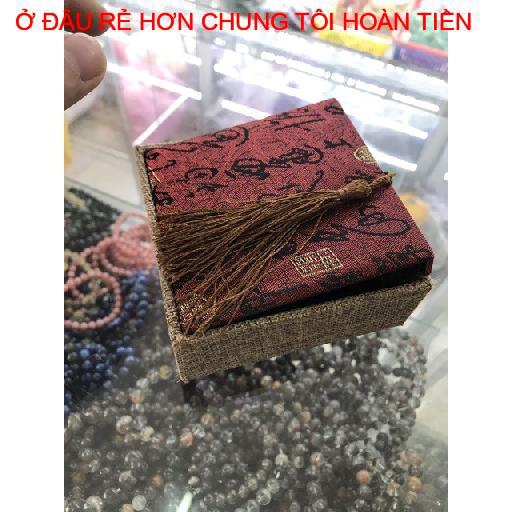 Hộp gấm đựng vòng phong thuỷ 10x10cm giá sỉ bán lẻROBA SHOP