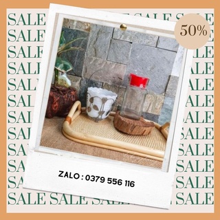 [ Ở Đây Giá Rẻ ] Combo 2 Bình Đựng Nước Thủy Tinh Có Quai 0.75l