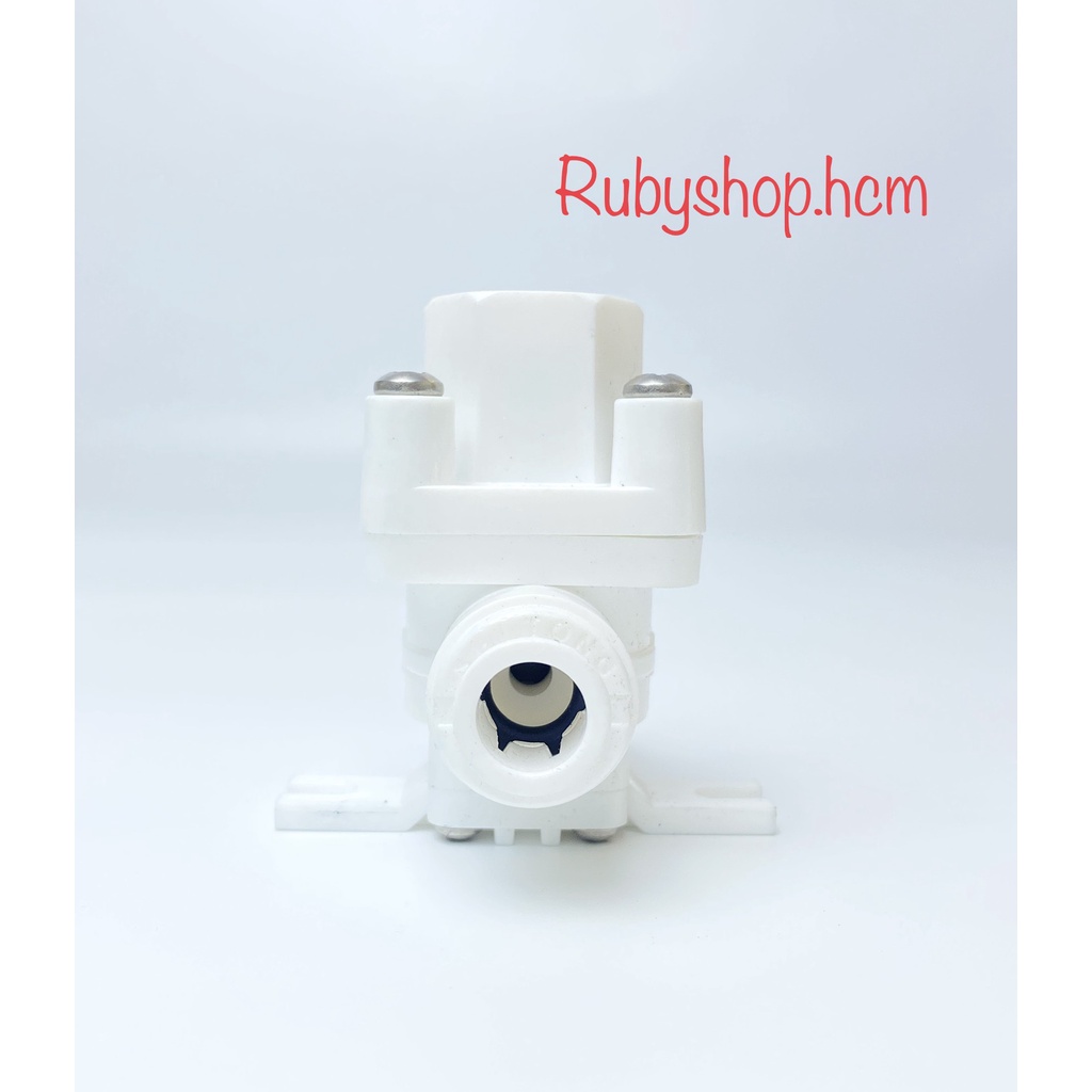 Van giảm áp hỗ trợ giảm áp suất đẩy cho máy lọc, nối nhanh hai đầu dây 6mm hoặc 10mm Rubyshop.hcm