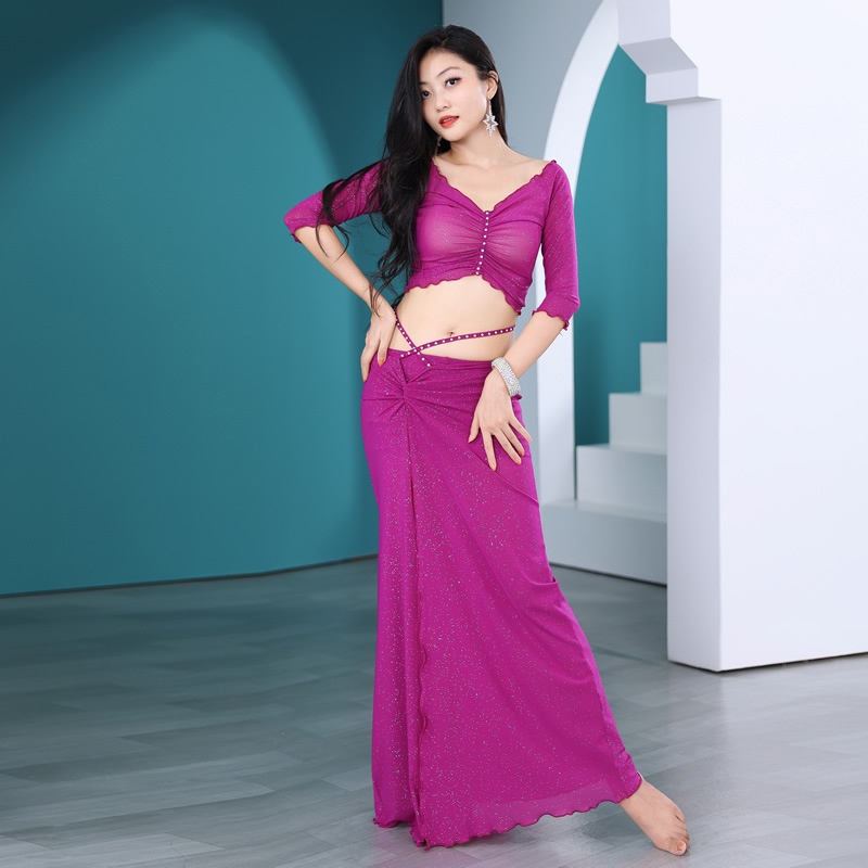 Bộ Trang Phục Múa Bụng Quyến Rũ Cho Nữ Mới Bắt Đầu