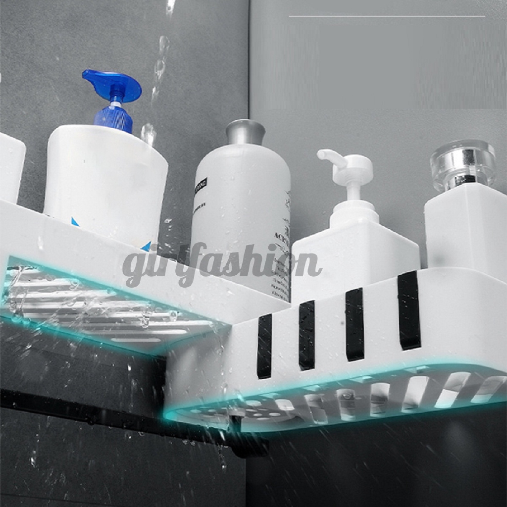 Kệ Nhựa 2 Tầng Đựng Đồ Dùng Phòng Tắm Tiện Lợi