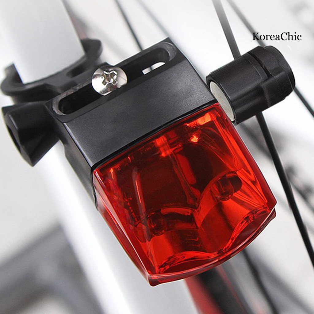Đèn Led Đuôi Xe Đạp Cảnh Báo Chống Nước Có Nam Châm