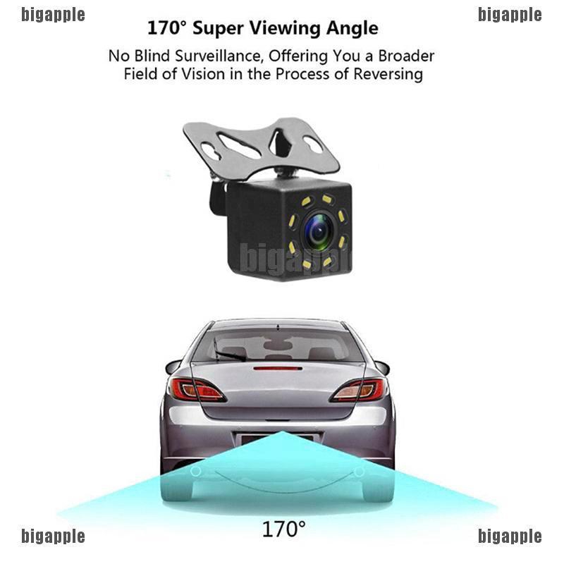 Camera lùi xe gắn 8 bóng LED cao cấp cho xe ô tô