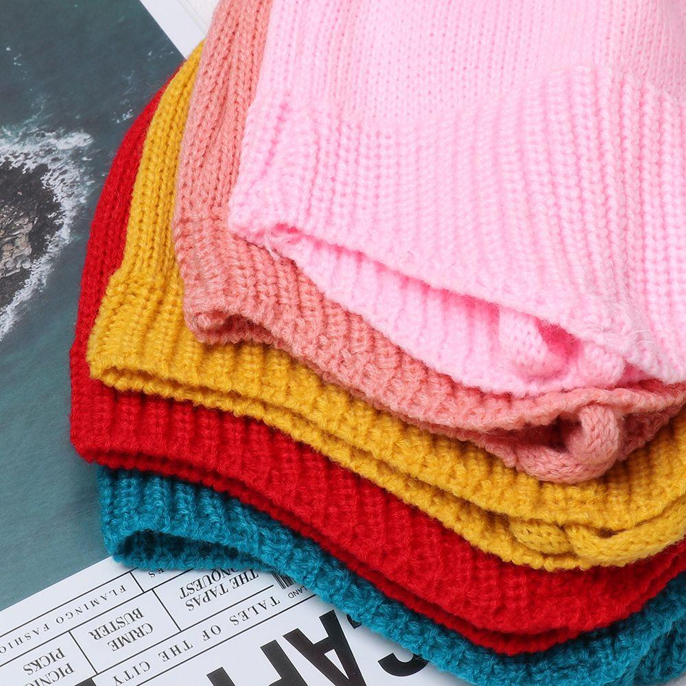 CACTU Mũ Len Beanie Giữ Ấm Mùa Đông Mới Cho Trẻ Sơ Sinh