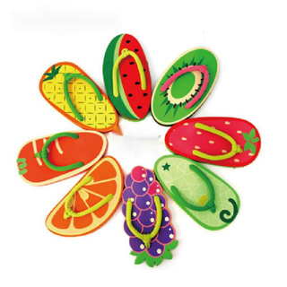 2021 Mới Mùa Hè Trái Cây Hoạt Hình Dép Flip-Flops Nhà Hoạt Hình Dép Dép Đi Biển Flip-Flops