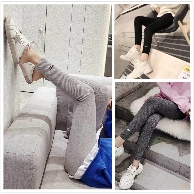 Quần legging bút chì eo co giãn phong cách năng động cho nữ | BigBuy360 - bigbuy360.vn