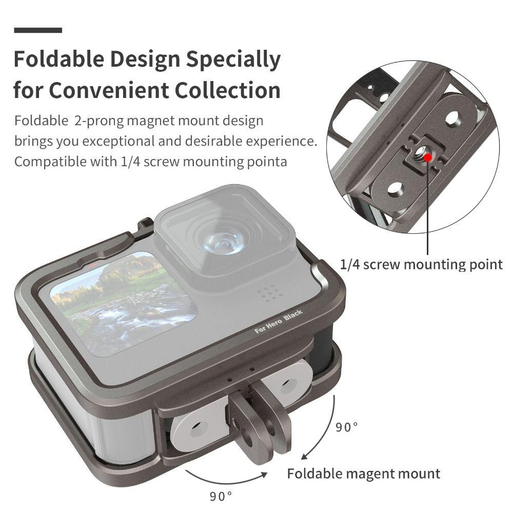 Vỏ Kim Loại CNC Bảo Vệ Cho GoPro Hero 11 10 9