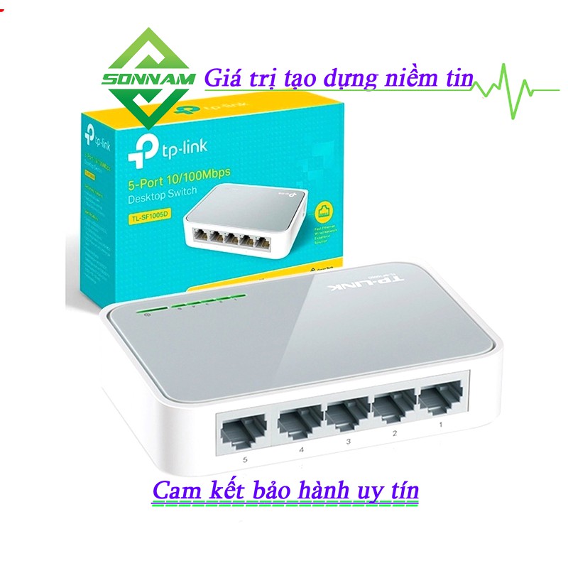 Bộ Chia Mạng Switch TP-Link 5 Port - Bảo Hành Đổi Mới