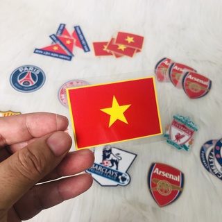 Hình Ủi Lá cờ VIỆT NAM - Ủi áo thun - Decal Lá cờ Ép Áo ĐỘI TUYỂN VIỆT NAM