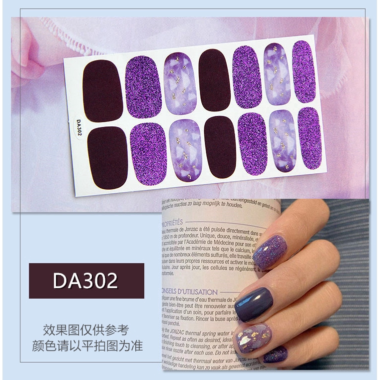 Miếng Dán 3d Trang Trí Móng Tay