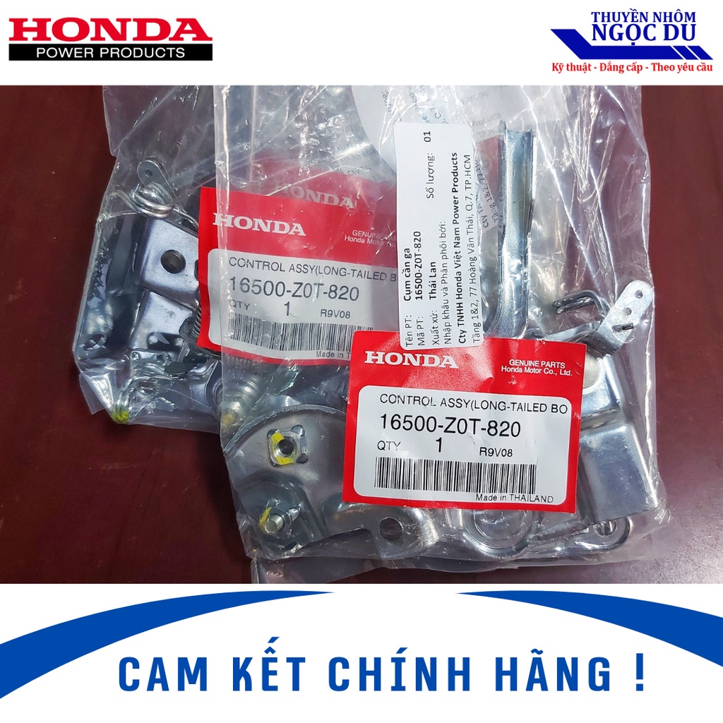 Cụm Cần Ga HONDA GX200 , 16500-Z0T-820, Chạy Thuyền, Chạy Xuồng