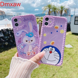 Ốp điện thoại mềm in hình Doraemon thích hợp cho iPhone 13 Pro Max Mini 12 11 Pro Max Mini X XR XS Max 8 7 Plus SE 2020