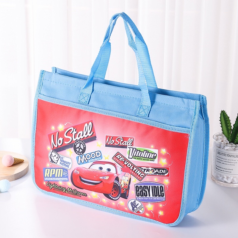Cặp học thêm cho bé trai, gái chất liệu vải Oxford 600D siêu hót