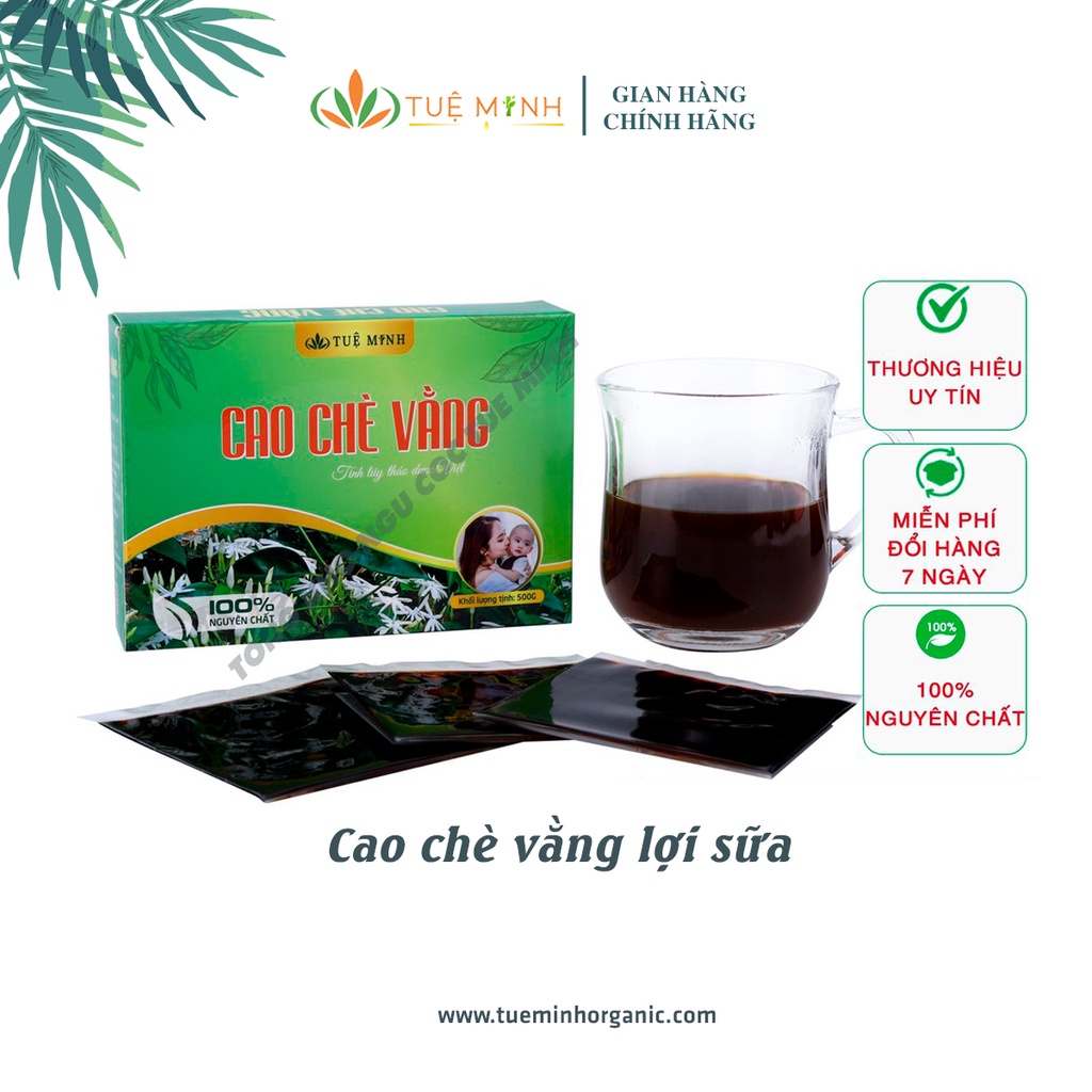 Cao Chè Vằng Lợi Sữa Tuệ Minh, Giảm Cân (1 miếng)