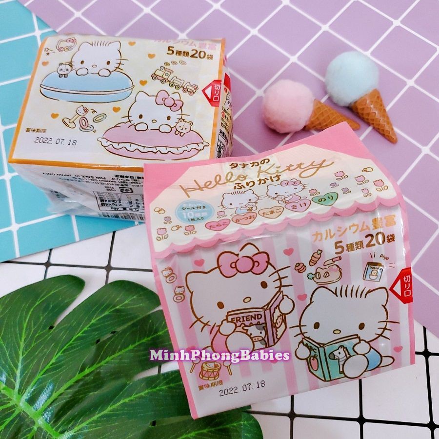 Gia Vị Rắc Cơm Thập Cẩm Hello Kitty