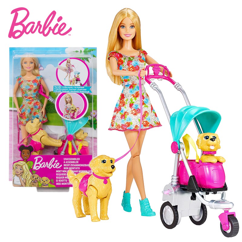 Bộ Búp Bê Barbie Mới Làm Quà Tặng Sinh Nhật Cho Bé Gái