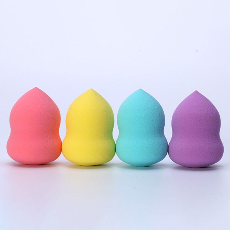 Mút trang điểm làm đẹp ANNIES mini kiểu dáng quả bầu không chứa latex sử dụng kép khô và ướt