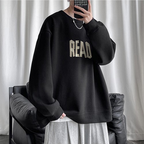 Áo len sweater nam nữ unisex form rộng đôi nỉ ngoại local brand đẹp cặp đôi ulzzang hàn quốc oversize dày mịn zip READ