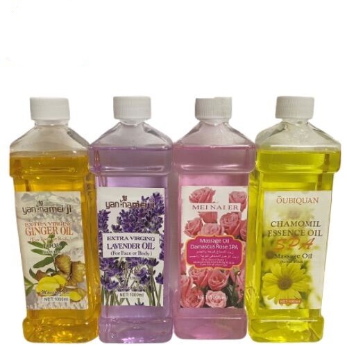 Dầu Massage Body Chiết Xuất Từ Hoa Lavender, Hoa Hồng, Hoa cúc 500ml..