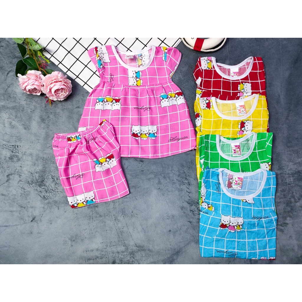Combo 3 bộ tole bé gái