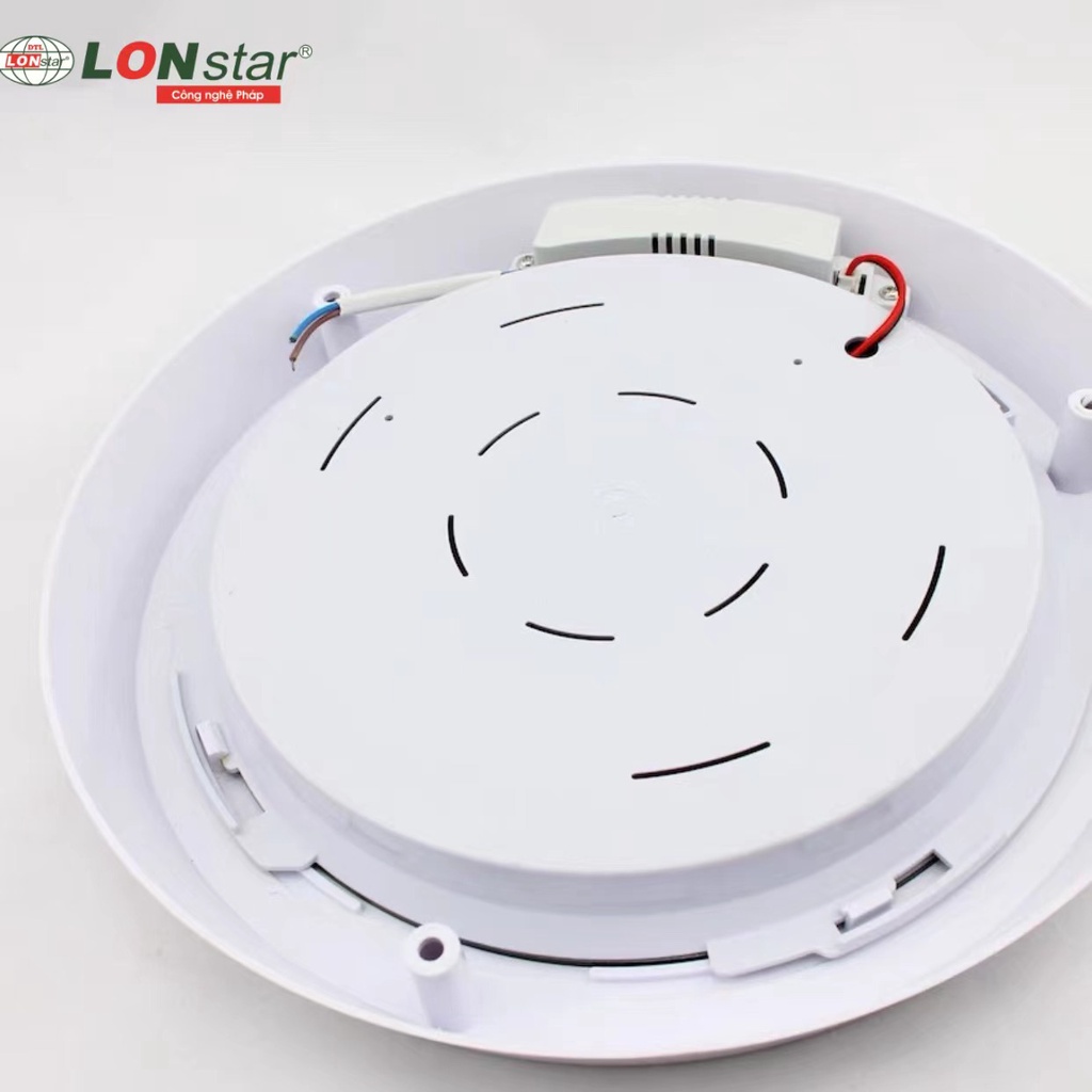 Đèn Ốp Trần LED LONstar Chống ẩm Công Suất 4W,6W,8W,12W Ánh Sáng Trắng , Vàng,Hình Tròn ,Vuông Chuyên Lắp Ban Công