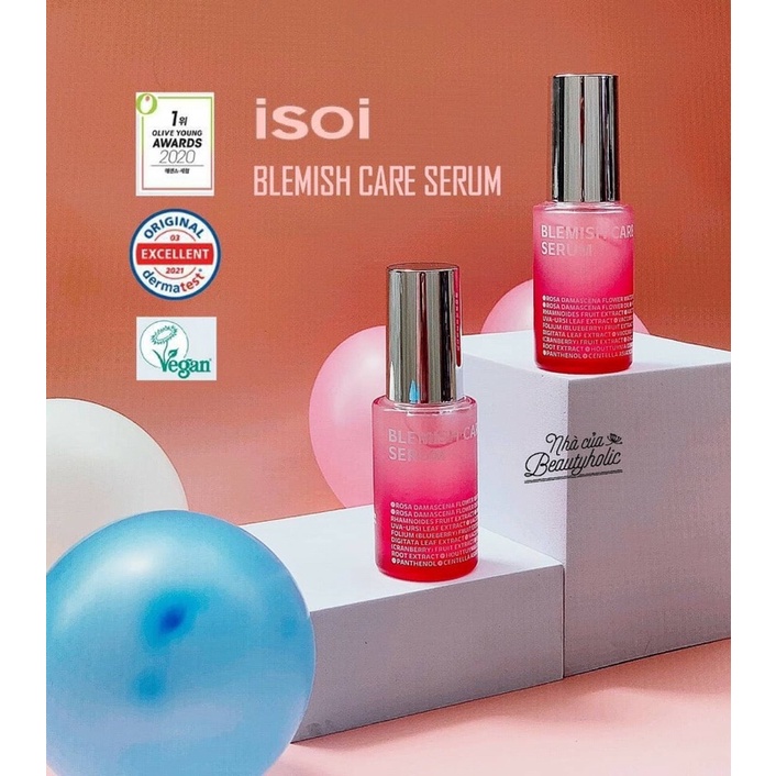 Serum hoa hồng giảm thâm ISOI BLEMISH CARE SERUM 20ml (Hàng tách set)