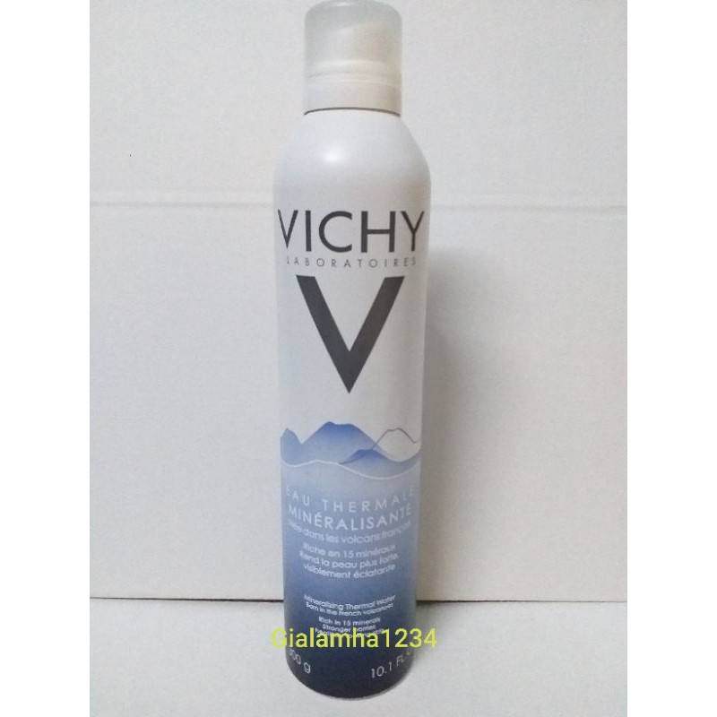 300g Xịt khoáng cấp ẩm bảo vệ da Vichy Mineralizing Thermal Water