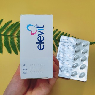 Elevit bầu 100 viên Úc mẫu mới