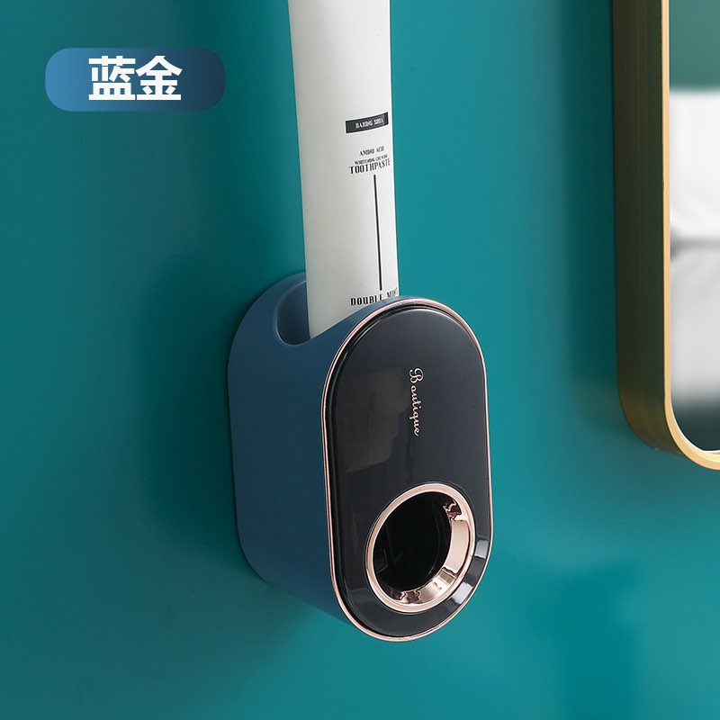 Dụng Cụ đỡ bóp tuýp kem đánh răng ECOCO tự động gắn lên tường Tiện dụng cho gia đình . Bộ Nhả Kem Đánh Răng Tự Động