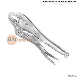 7" Kìm bấm khóa INGCO HCJLW0207