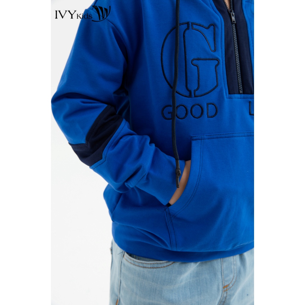 Áo thun Good Looking bé trai IVY moda MS 58K1103