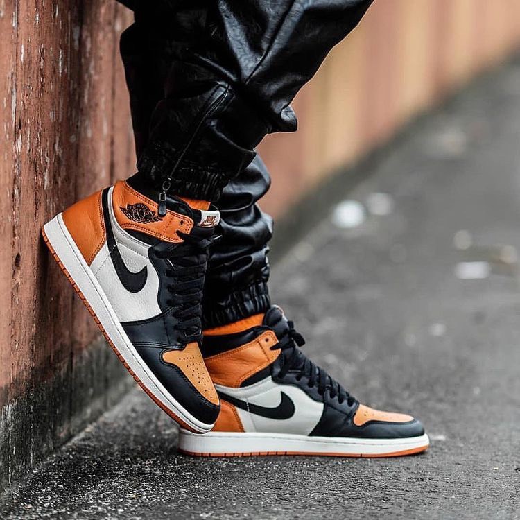 Giày JD1 high thể thao sneaker JORDAN 1 CAM cao Hot trend nam nữ