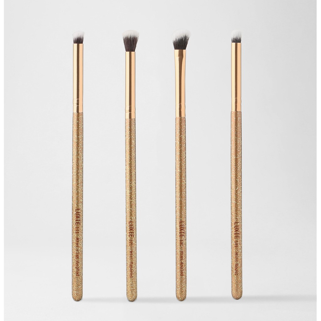 Luxie - Set cọ mắt 4 cây Luxie Premium Synthetic Handcrafted Brushes