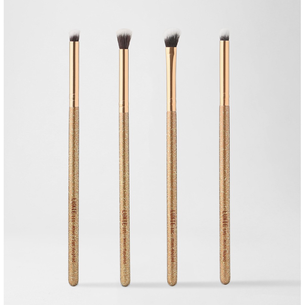 Luxie - Set cọ mắt 4 cây Luxie Premium Synthetic Handcrafted Brushes