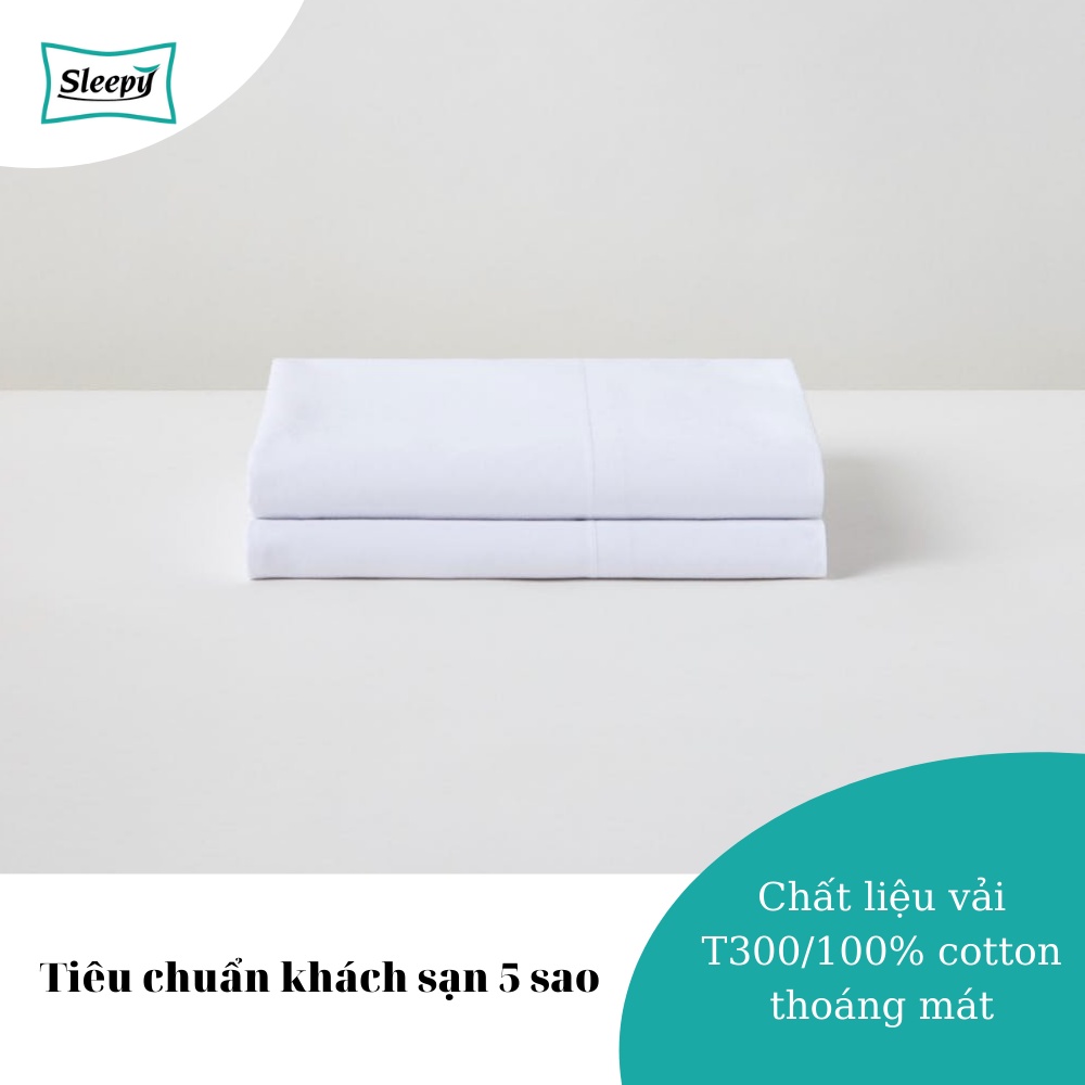 Vỏ Gối Nằm CaoCấp T300 Tiêu Chuẩn Khách Sạn 5 Sao Thương Hiệu SLEEPY - VISINCO | BigBuy360 - bigbuy360.vn