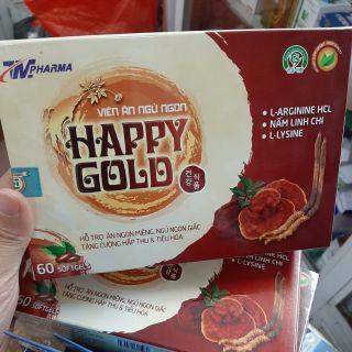 Viên ăn ngủ ngon happy gold