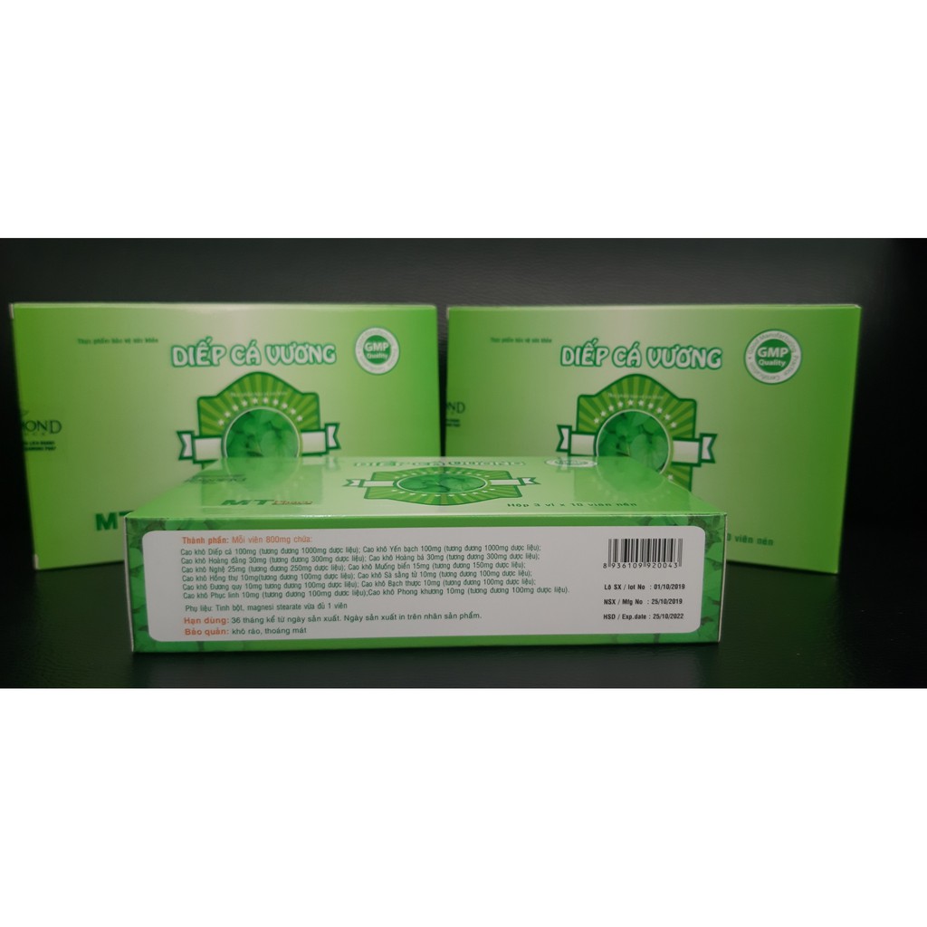 Diếp Cá Vương Hộp 30 Viên Giúp Nhuận Tràng Hỗ Trợ Giảm Các Triệu Chứng Của Trĩ | BigBuy360 - bigbuy360.vn