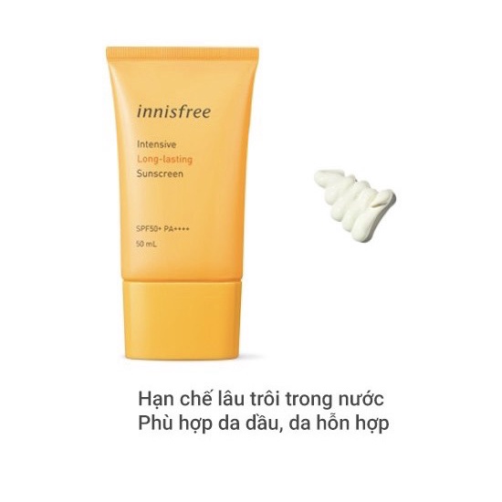 Kem Chống Nắng Innisfree Intensive Sunscreen SPF50+ PA++++ 50ml